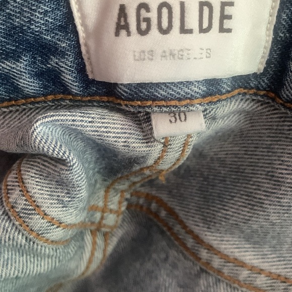 AGOLDE 90'S PINCH WAIST HIGH RISE STRAIGHT SIZE 30 - Picture 8 of 8